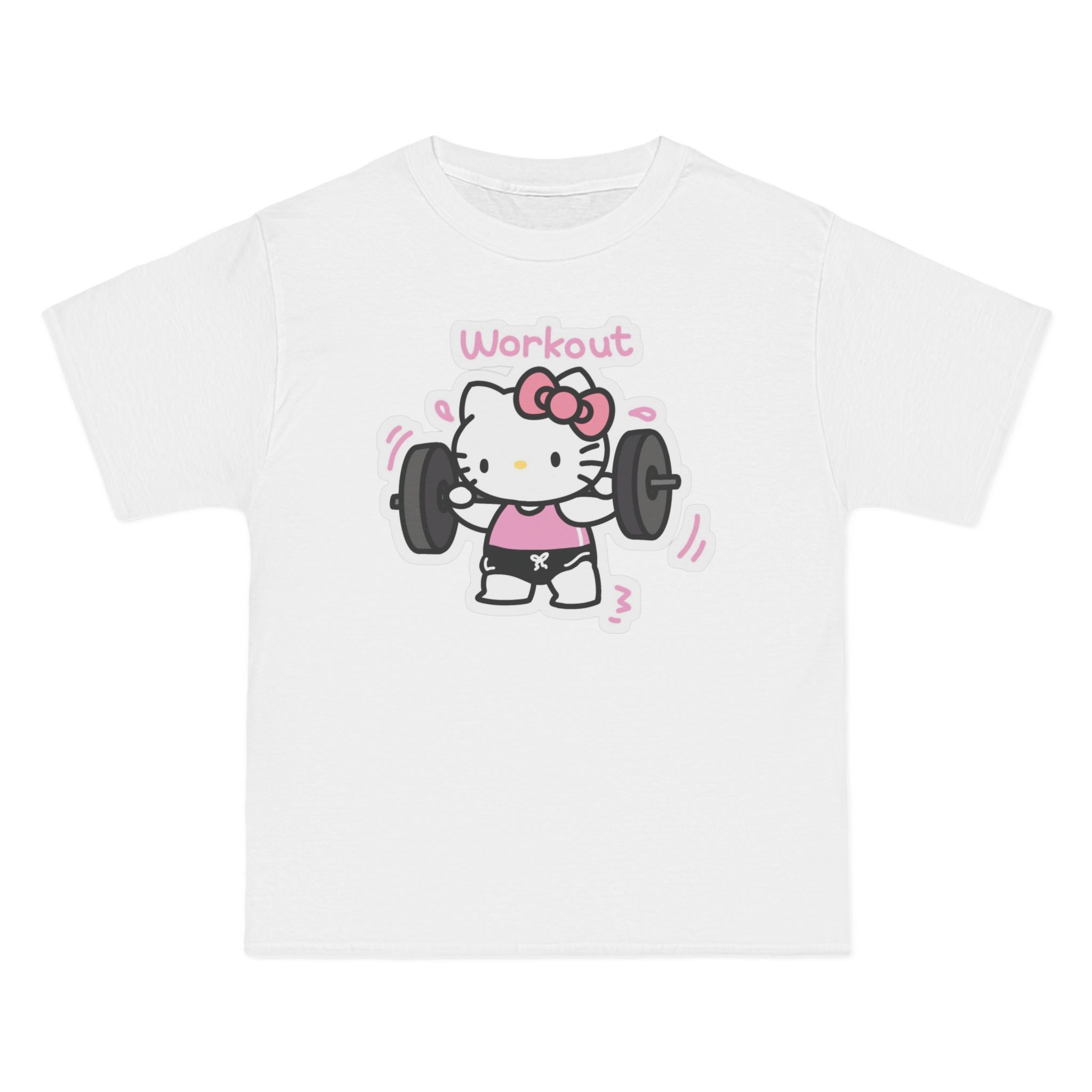 Cute Hello kitty t-shirt for Gym
