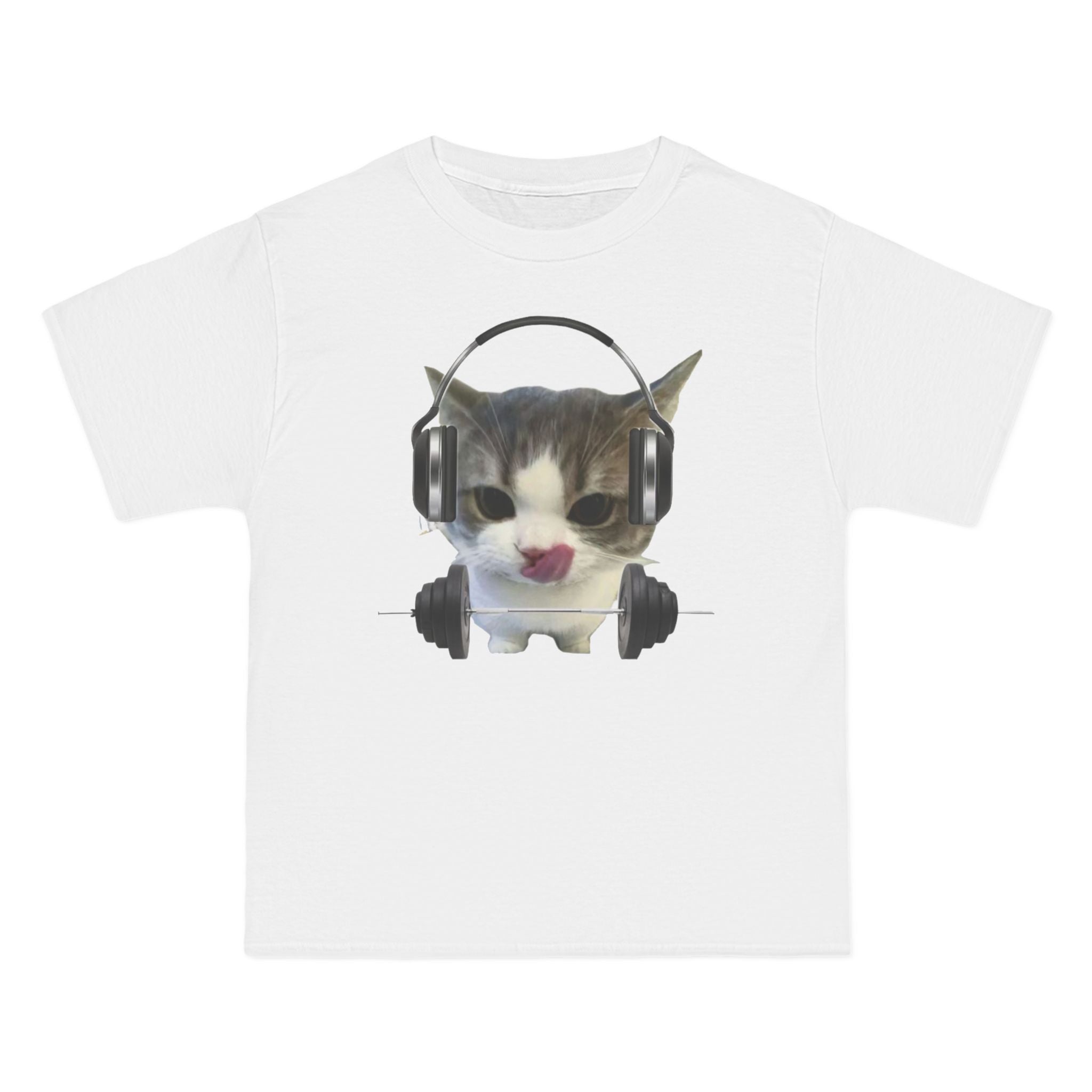 Cute Cat t-shirt for Gym